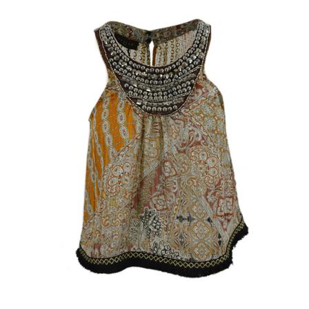 Gaëlle Paris Topp beige, Dam, Dam, Storlek: S