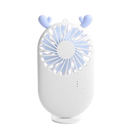 Bærbare Vifter Oppladbar Personlig Vifte Søt Skrivebordsvifte Kjølevifte for Ansikt Stille Bærbar Vifte Reisekjølevifte