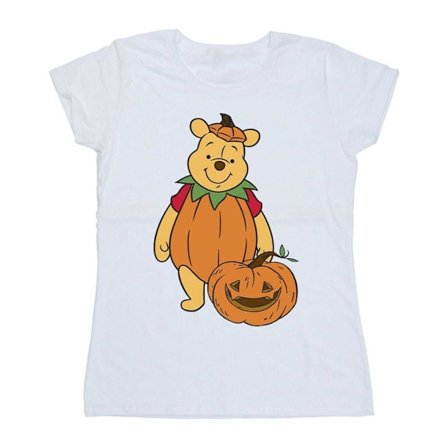 Nalle Puh Dam/Dam Pumpkin Bomull Halloween T-shirt