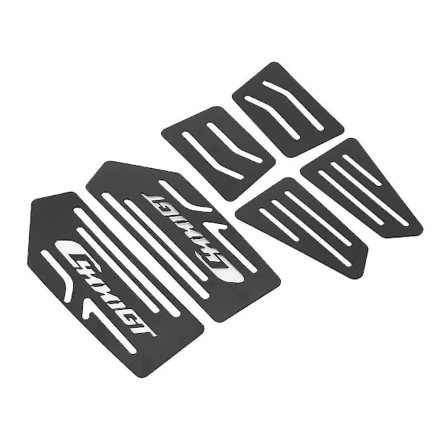 Motorsykkel Fotstøtter Pedalsett Fotbrett Trinn For C400gt 2018-2021 Fotstøtter Fotstøtte (Svart)