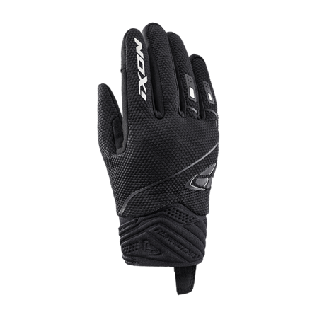 Guantes de Moto Niño Ixon Hurricane 2 Kid Negro/Blanco 14 años