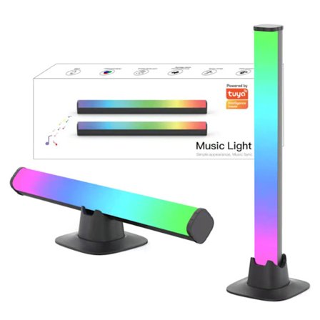 Nattlampor Bars Fungerar för Smart Kontroll LED-lampor för Spel TV Dekoration La