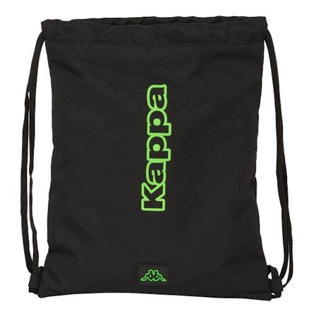 Skopåse med remmar Kappa Black Svart 35 x 40 x 1 cm
