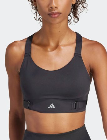 adidas Performance Fastim L Hs Bra - Black - A/B L
