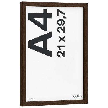 Pen Store Houten lijst Walnootkleur 21x29,7 cm A4