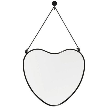 Badrumsspegel, kardioid 40 cm i diameter, hängande