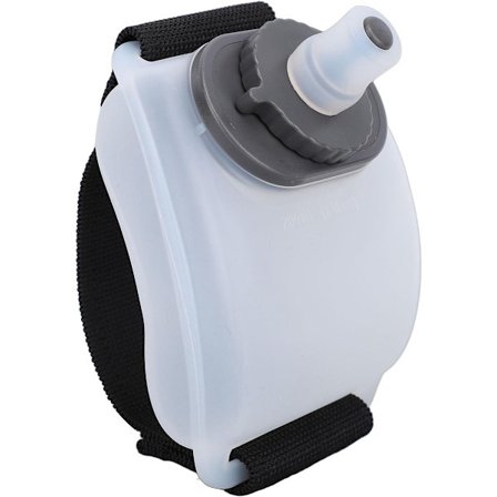 Én stk. - 200 ml - Sportsdrikkeflaske til håndled - Hvid