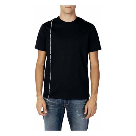 Armani Exchange T-Shirts , Blauw , Heren , Maat: L