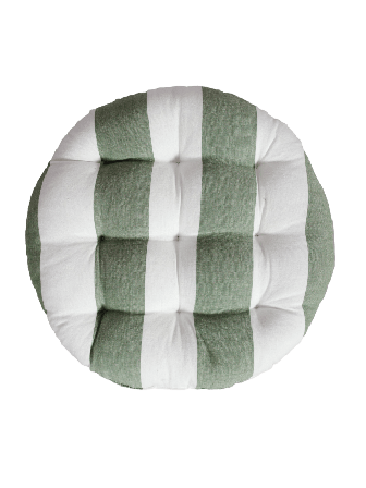 Svanefors Louise Stolsdyna - Rund Kuddar Grön 40cm