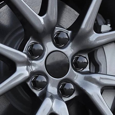 20 st Däckskruvlock för Tesla Model 3 Y Bilhjulsskydd Navkapslar Navskydd Däckmodifieringstillbehör
