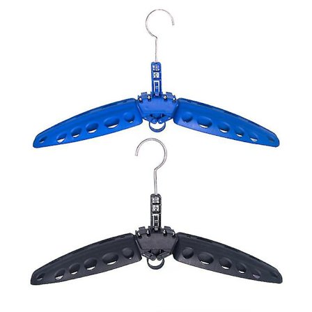 Märkäpuvun ripustin, kokoontaitettava teline, monitoiminen ja paksuuntettu