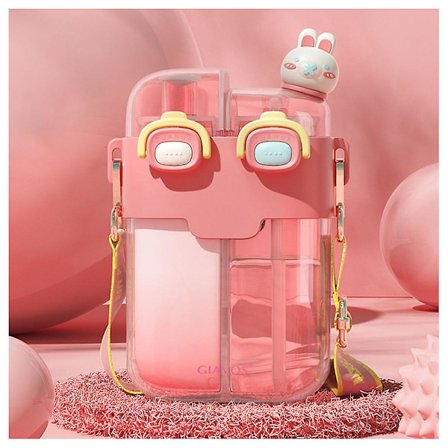 Double Drinking Cup Erillinen Varasto Double Drinking Vuotamaton vesikuppi