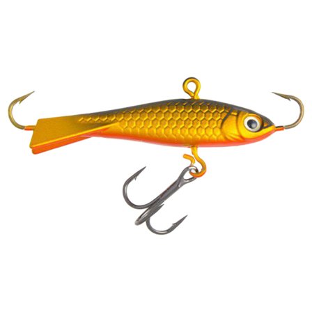 Fladen Kviddy Balanspirk 50mm, 9g - Black/gold/orange