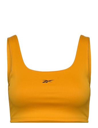 Wor Rib Bralette Orange Reebok Performance