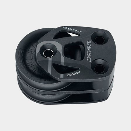 Harken 80mm Aluminum Element Double Footblock (6298)