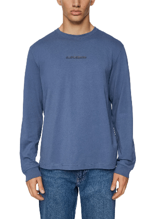 J.Lindeberg Parcie Longsleeve Tee T-shirts Herr Blå S