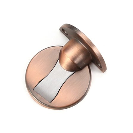 Osynlig Magnetisk Dörrstopp i Rostfritt Stål, Rostfritt Stål