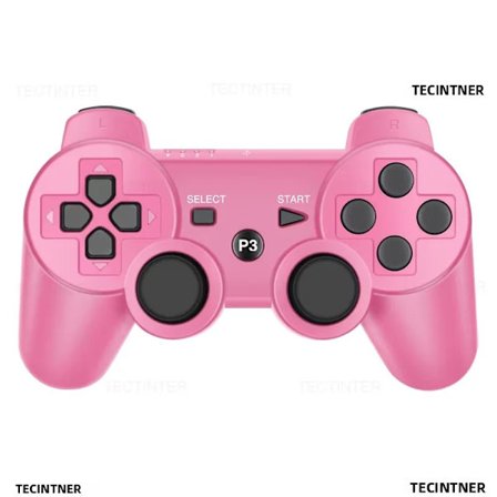 Rosa Trådlös Bluetooth Spelkontroll för PC Kompatibel med SONY PS3 Gamepad Joystick Tillbehör för PlayStation 3
