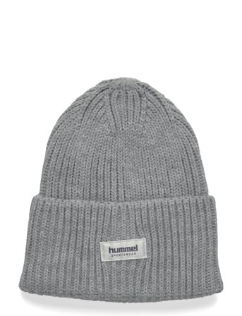 Hummel Hmljr Heavy Rib Knit Beanie - Grey - ONE SIZE