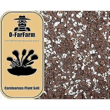 Kødædende Plante Jordblanding 4qt, Sphagnum Tørvemos Perlite Blanding 1:1 Forhold, Kødædende Jord til Venus, Soldug og Kandeplanter 1qt