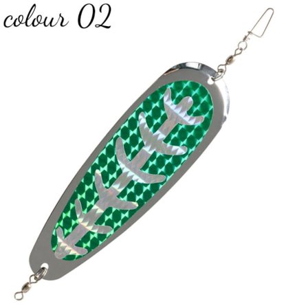 Tlapia fiske Flasher trolling lokke Fishing Diving Board 02 02