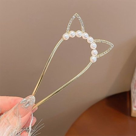 Pearl Hairpin Pearl Pendant Hairclip STYLE 4 STYLE 4