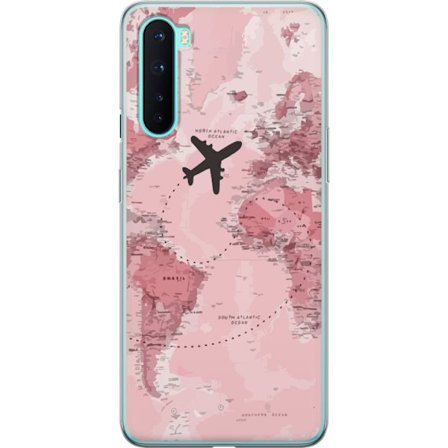 Kompatibel Mobilcover til OnePlus Nord Travel Map
