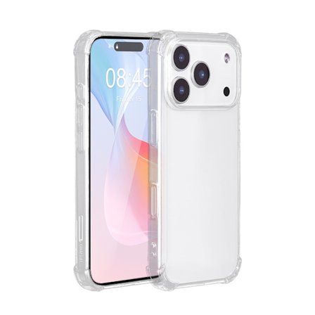 iPhone 17 Pro Max Skal - Extra Stöttåligt och Slitstarkt Transparent