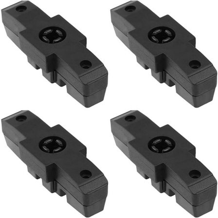 ING 4-delt sykkelbremsekloss Sykkelbremseklosser for HS11 HS22 HS24 HS33 HS66 Gummi racing bremsehetter Bremseklosser Sykkeltilbehør Svart