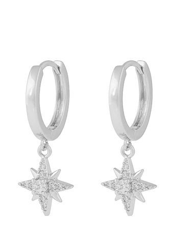 Stellaris Pendant Ring Ear Accessories Jewellery Earrings Hoops Silver SNÖ Of Sweden