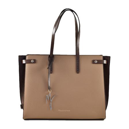 Manila Grace, Handbag Bruin, Dames, Maat:ONE Size