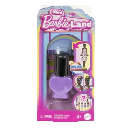 BARBIE Nuket Mini-BarbieLand Fashionistas - Nuken korkeus 3,8 cm - Barbie - JCP97