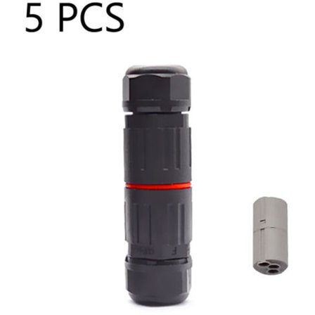 IP68 CDF-M mini ruuviton vedenpitävä liitin ulkovalaistukseen pieni vedenpitävä liitin 3-napainen nopea johdotusliitäntä