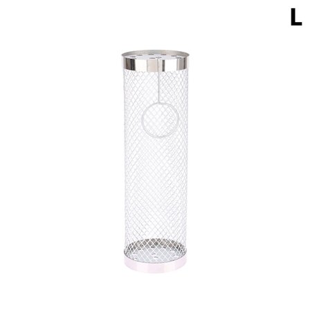 Grill Rullande Grillkorg BBQ Grillverktyg i rostfritt stål L