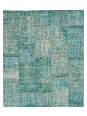 Tappeto Patchwork 165X195 (Lana, )