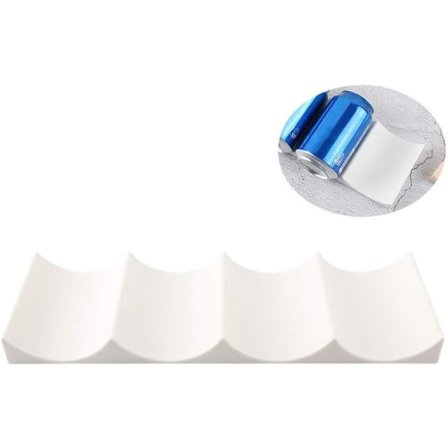 Kjøleskap Vinflaskeholder Plastflaskeholder Stabelbart Skrivebordsstativ Vinflaskeholder (hvit) hvit