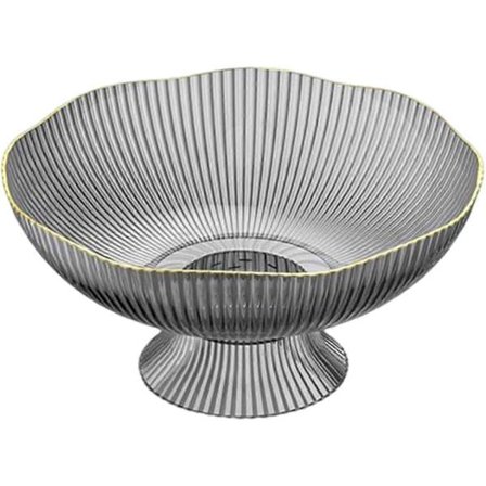 Dekorativ sokkelskål, dessertvisningsstativ, snacks fruktkurvskål for kjøkken, brød, snacks, hjemmepynt