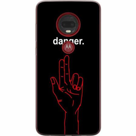 Motorola Moto G7 Plus Genomskinligt Skal Stranger Things