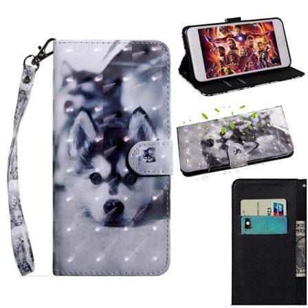 Samsung Galaxy A50 Skinnetui Med Mønstermønster - Søt Hund