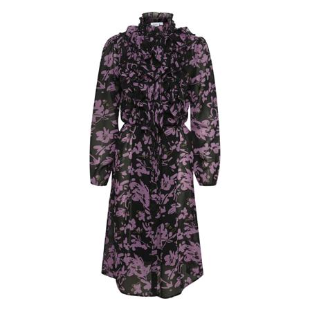 Saint Tropez, Lilly SZ Dress Paars, Dames, Maat:M