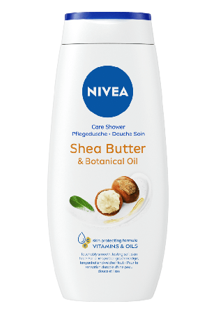 NIVEA Duschkräm Shea Butter & Botanical Oil Care Shower 250 ml Bad dusch Dam