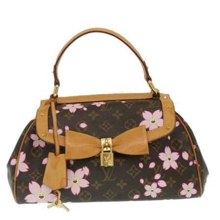 Louis Vuitton Vintage, Pre-owned Canvas Handbag Bruin, Dames, Maat:ONE Size,leer