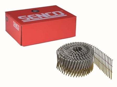 Senco BL27ASBF Spik rullbandad, VFZ 2,5 x 75 mm, ring, 2200-pack, Infästning