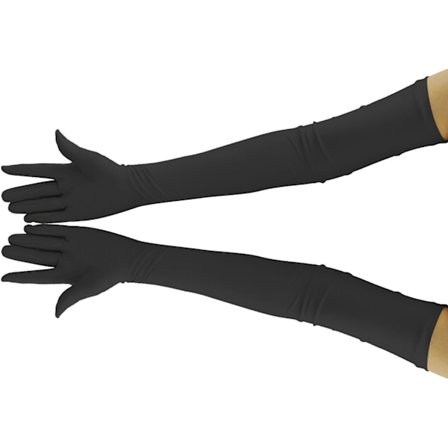 Vuxen Över Armbåge 51 cm Stretch Långa Spandex Operahandskar