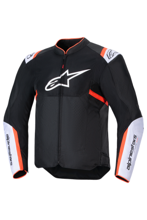 Giacca Moto Alpinestars T-SPS Air V2 Nero/Bianco/Rosso M
