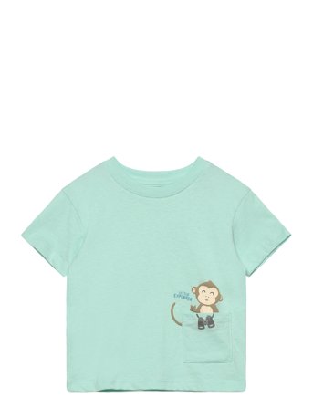 T-Shirt .-- Bolsi Green Mango