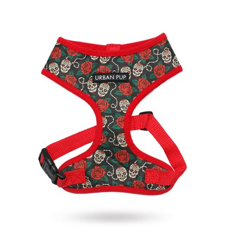 Urban Pup - Hundesele med Hodeskaller og Roser