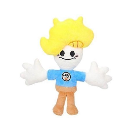 Hamination Bryson og Ham Plyslegetøj Super Dreng med Gult Hår Savlende Ham Pude Plyslegetøj Blød Udstoppede Dukke Gave