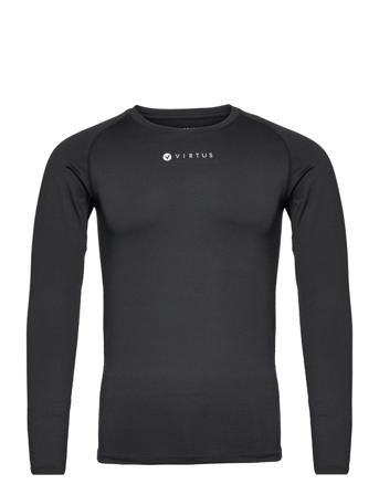 Bonder M L/S Baselayer Base Layer Tops Svart Virtus