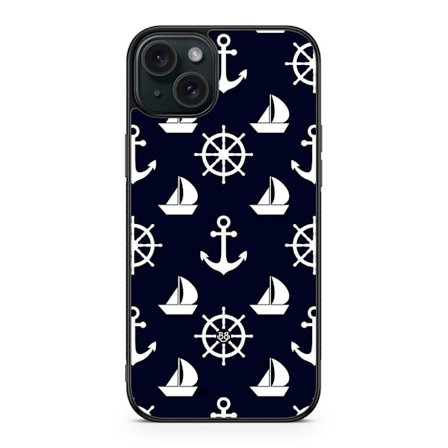 Bjornberry Skal iPhone 15 Plus - Seglarmönster